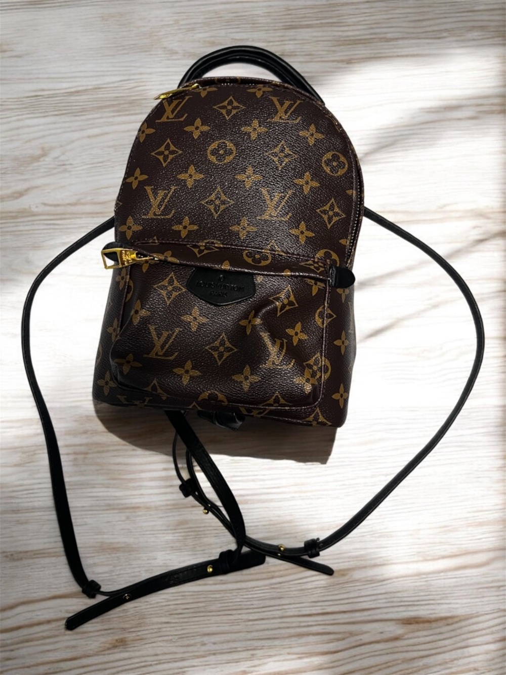 Mini Brown Monogram Backpack Purse – Chic & Compact